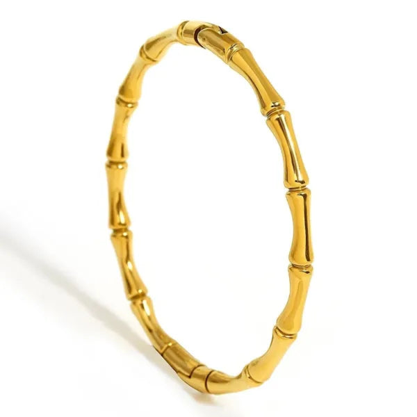 Circle Golden Bone Bracelet