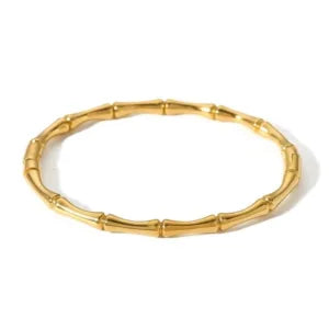 Circle Golden Bone Bracelet