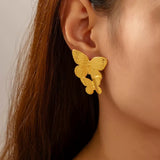 Butterfly earring