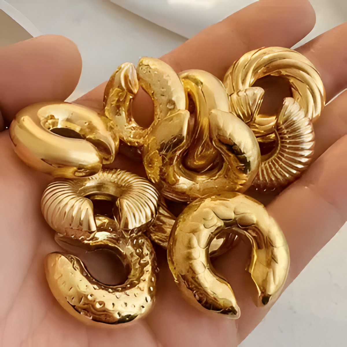 Fake earring