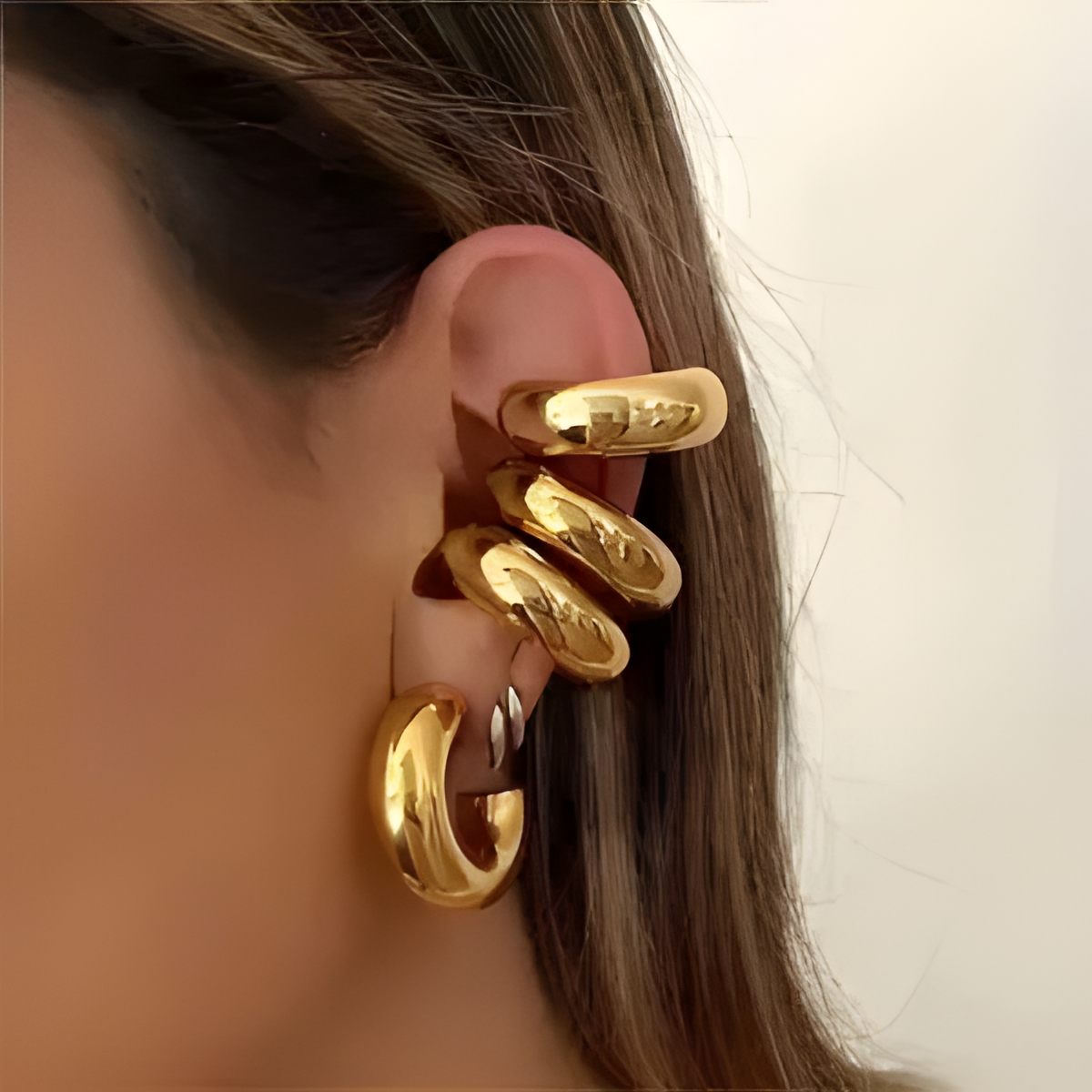 Fake earring