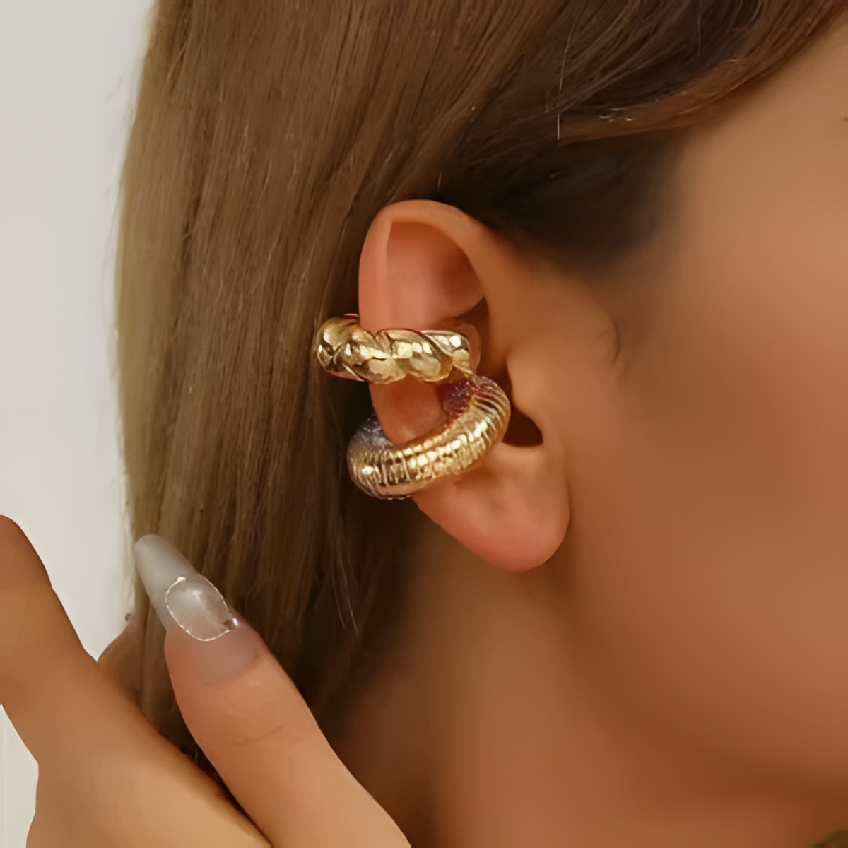 Fake earring