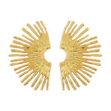 Earring Sun Wings Gold