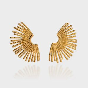 Earring Sun Wings Gold