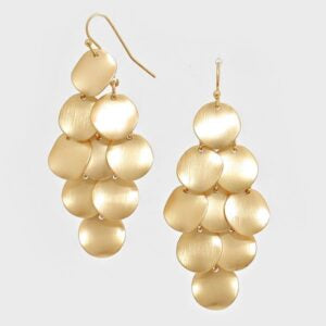 Golden Coins Earrings