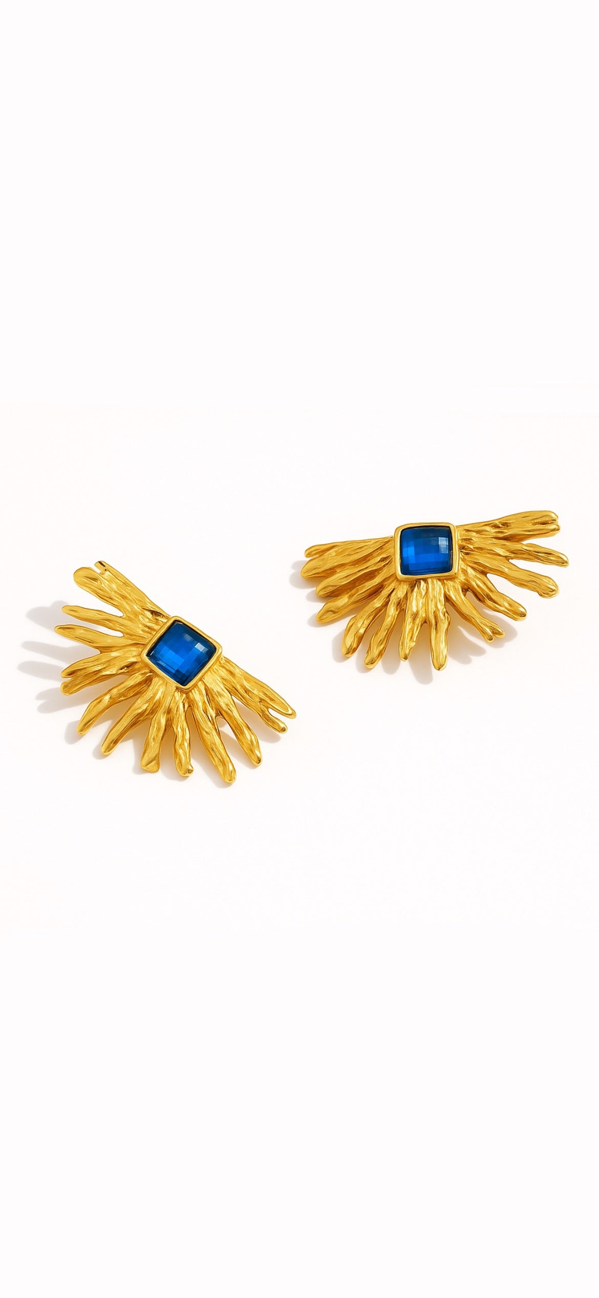 Earring Blue Sun