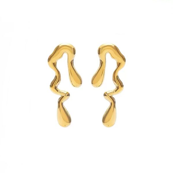 Earring Liquid Gold