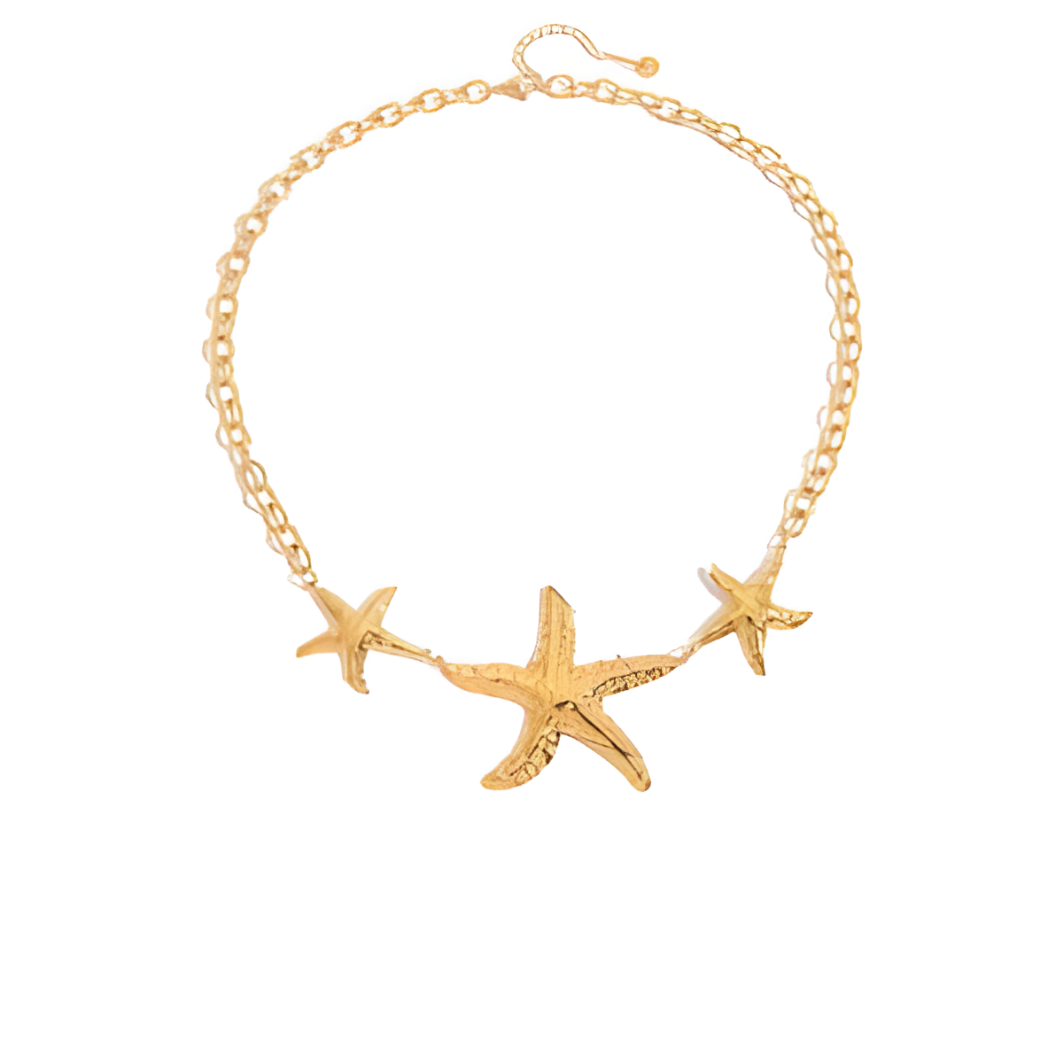 Starfish Trio Necklace