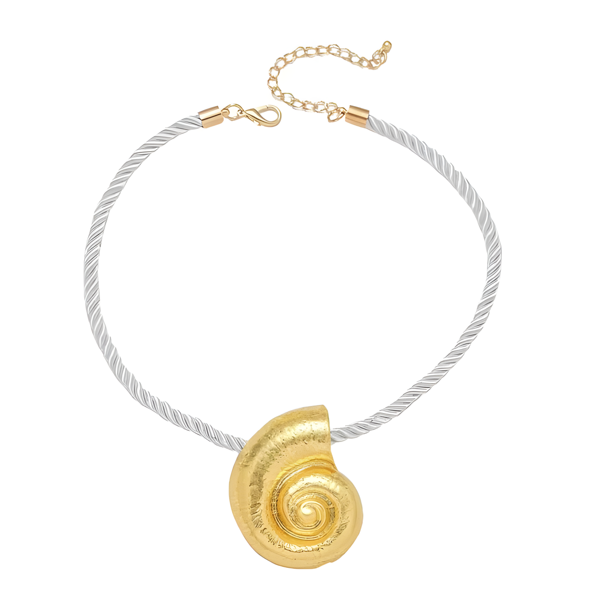 Golden Shell Necklace