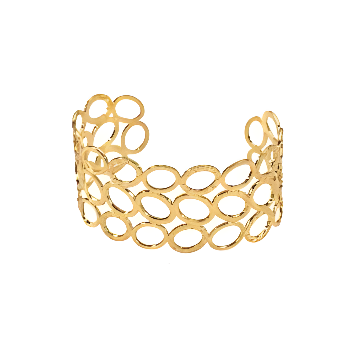 Golden Circle Cuff bracelet