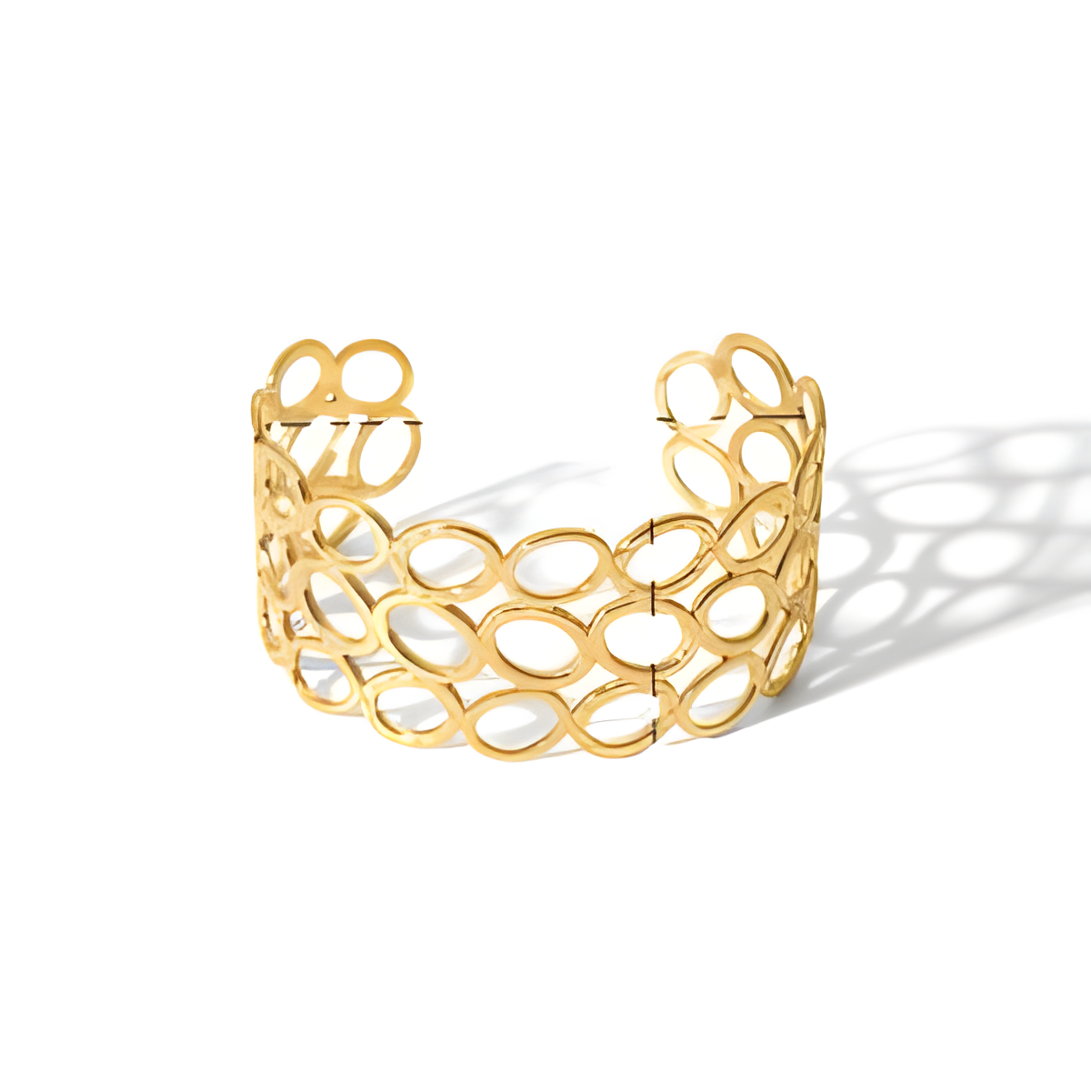 Golden Circle Cuff bracelet