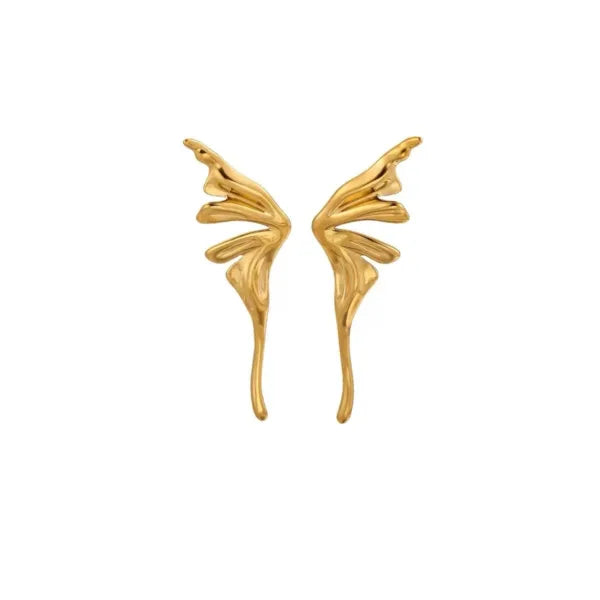 Golden Wings Earring