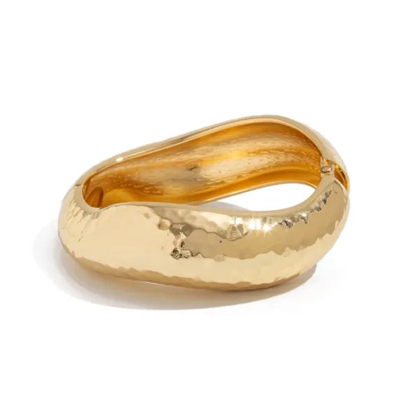 Golden Wave Bangle