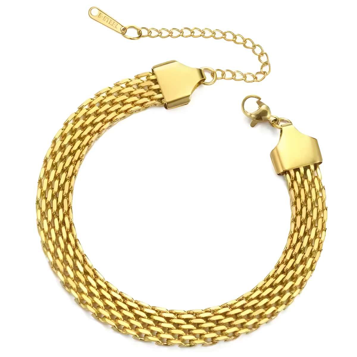 Golden Layers Bracelet