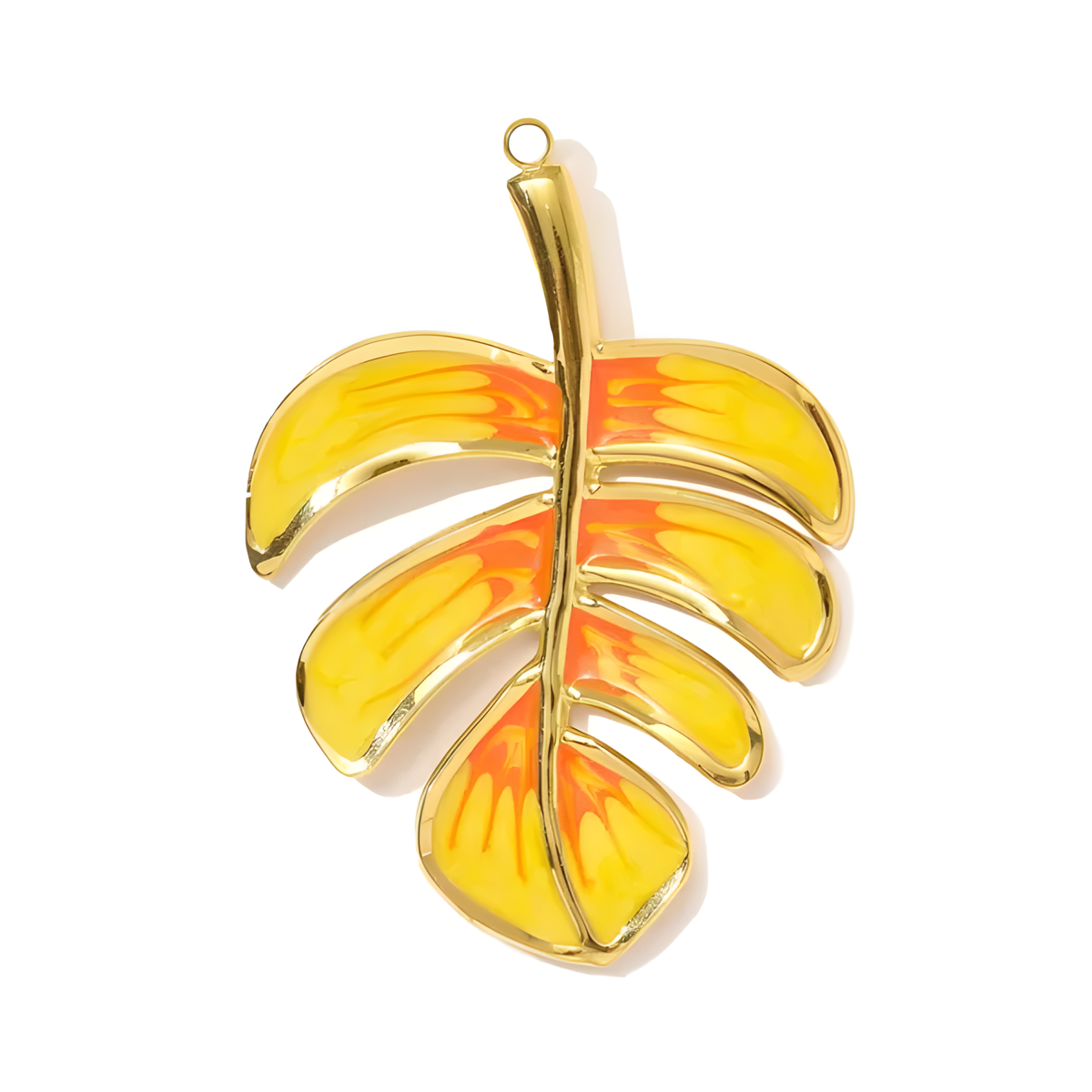 Golden Fern Necklace
