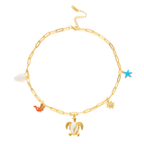 Tropical Turtle Necklace