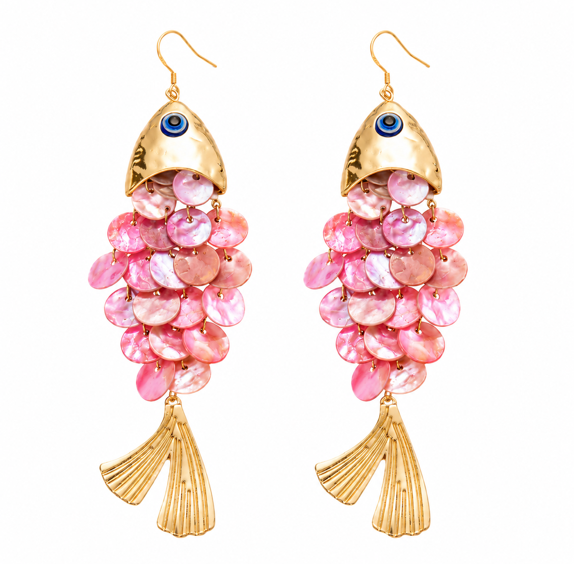 Fish Shell Earrings