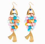 Fish Shell Earrings