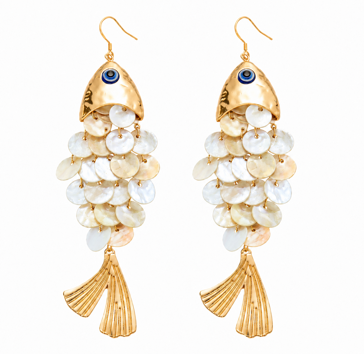 Fish Shell Earrings