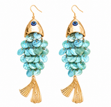 Fish Shell Earrings