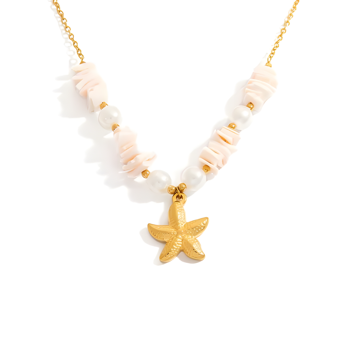 Shell Starfish Necklace