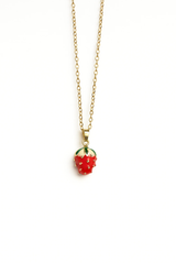 Strawberry necklace